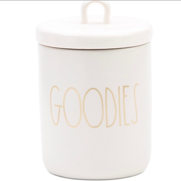 NWT Rae Dunn GOODIES Ceramic Canister